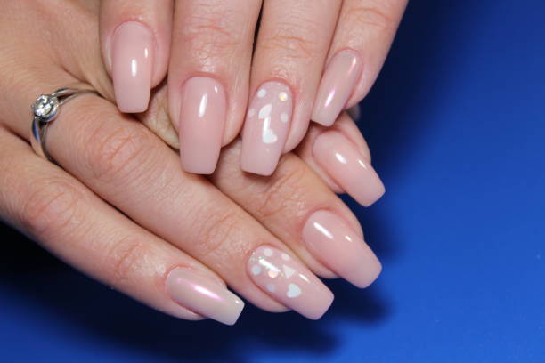 Babyboomer Nägel mit Gel